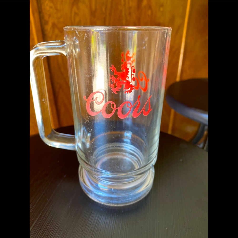 Coors Beer Glass Mug 🍺